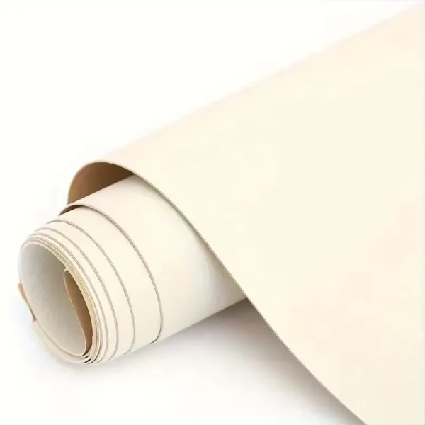 Cream White । Self-Adhesive PU Leather Repair Patch (13.5×54 inch) । CN-74